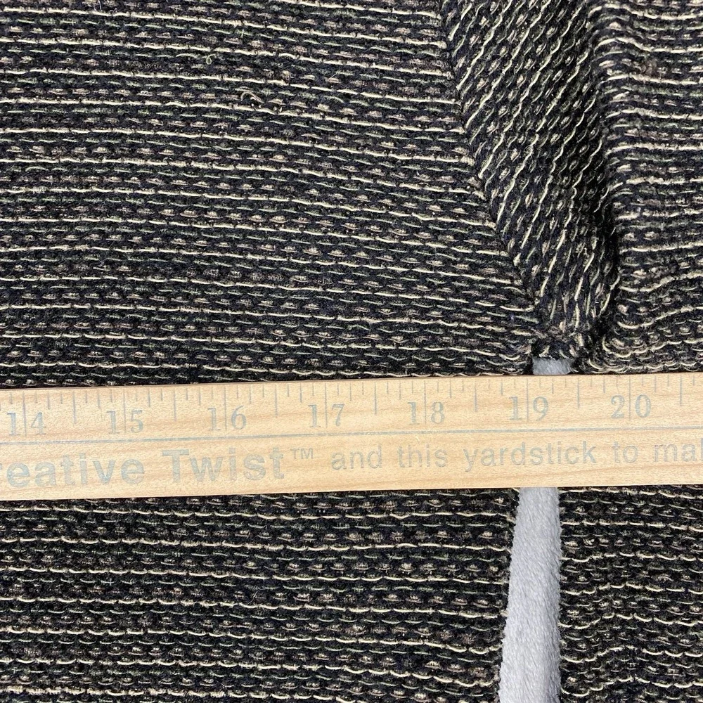 Vintage Knightsbridge Sweater Mens Size M Brown Chenille Roll V Neck 90s Grandpa